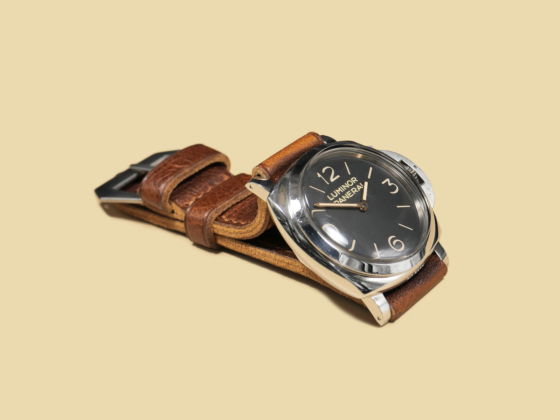 Elegant 47mm Soft Panerai Strap for large Panerai watch IMAGE