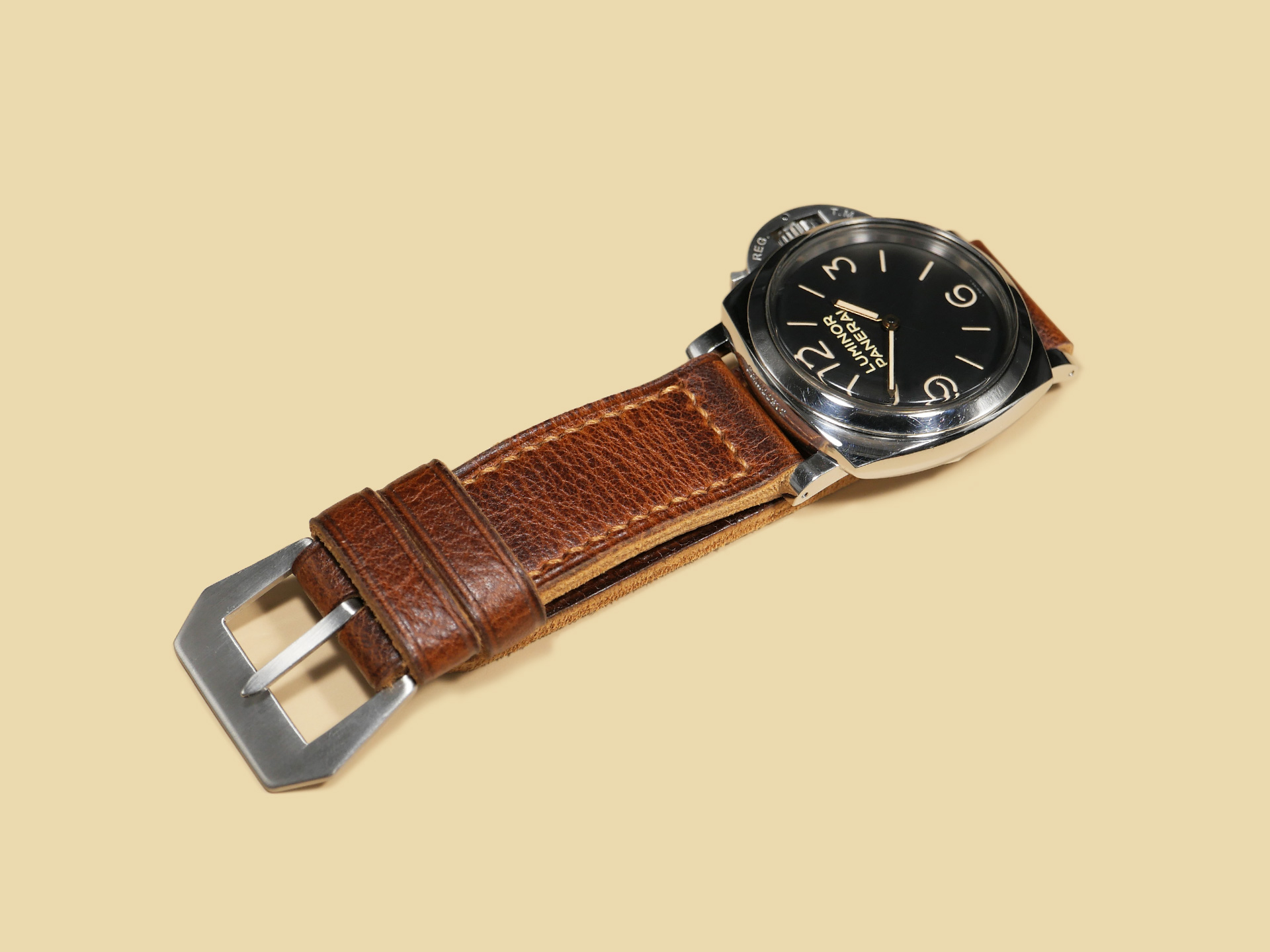 Flexible 47mm Soft Panerai Strap for large Panerai watch IMAGE