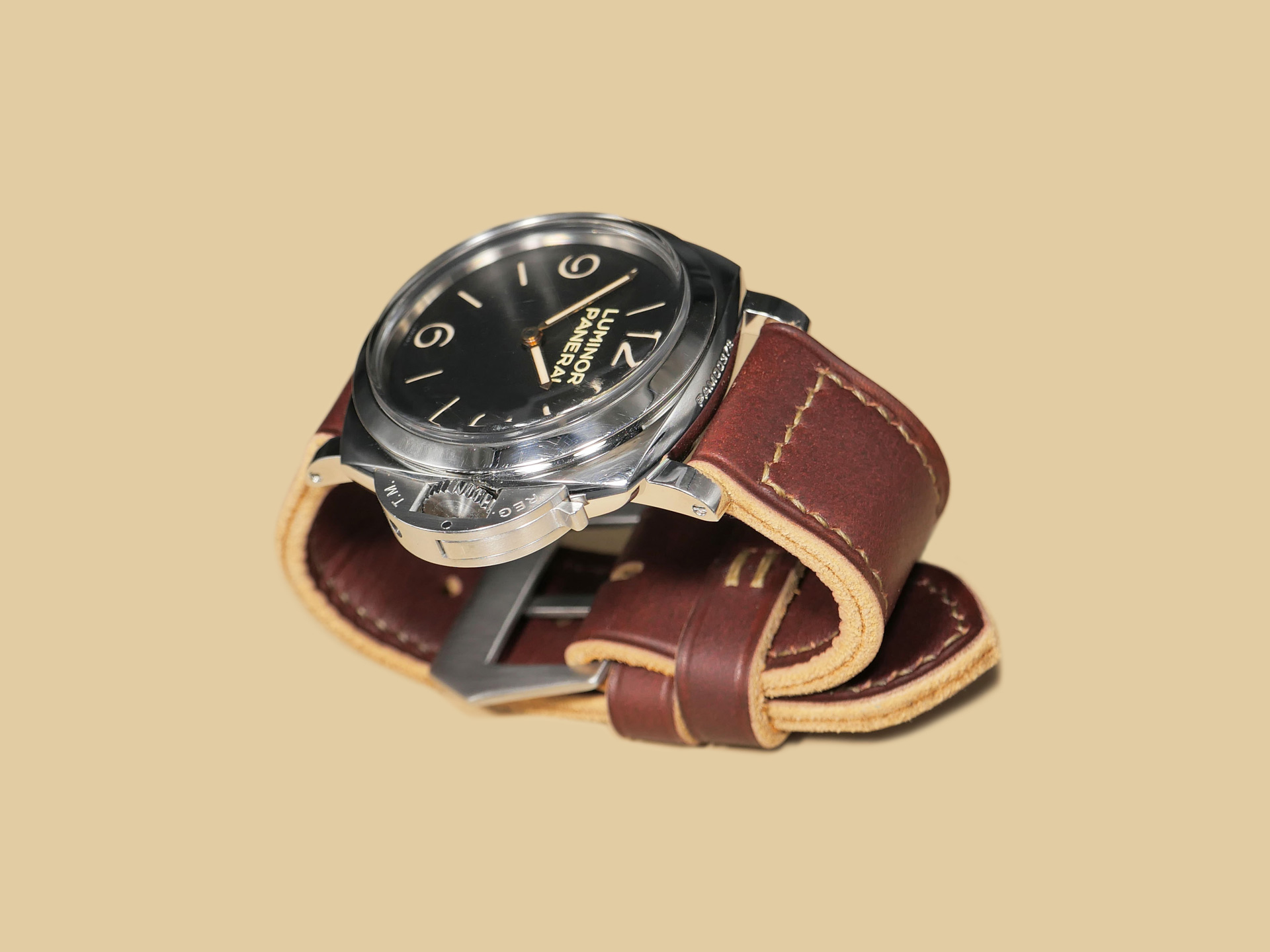 Soft Panerai Strap 47mm displayed on a white background.