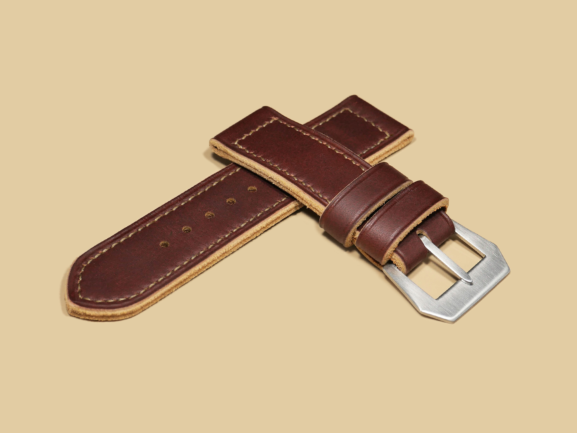 Stylish Soft Panerai Strap 47mm in vibrant color.