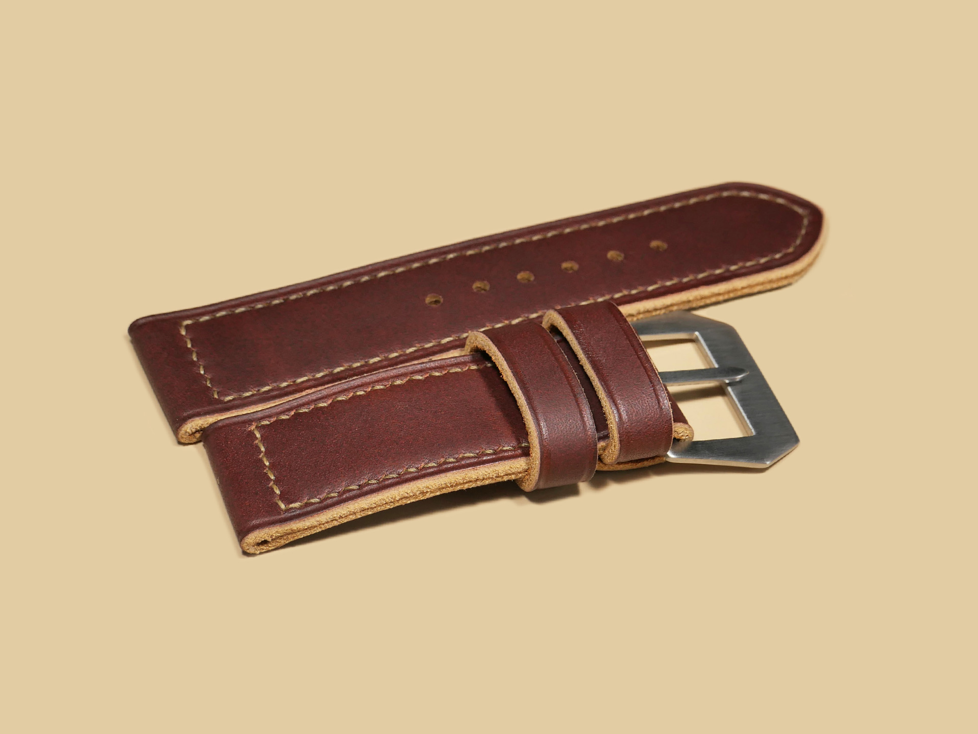 Soft Panerai Strap 47mm paired with a classic timepiece.