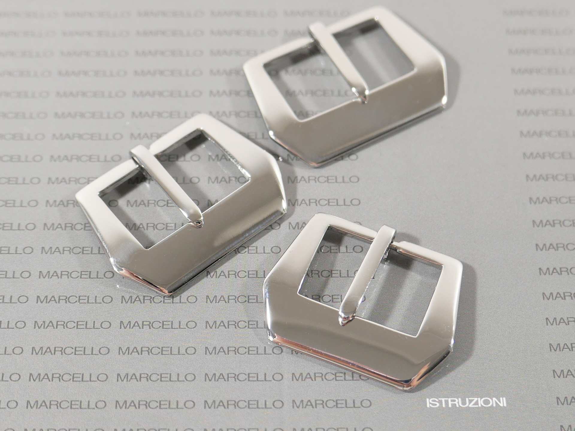 Polished Pre-V Panerai Pin Buckle for Panerai Strap