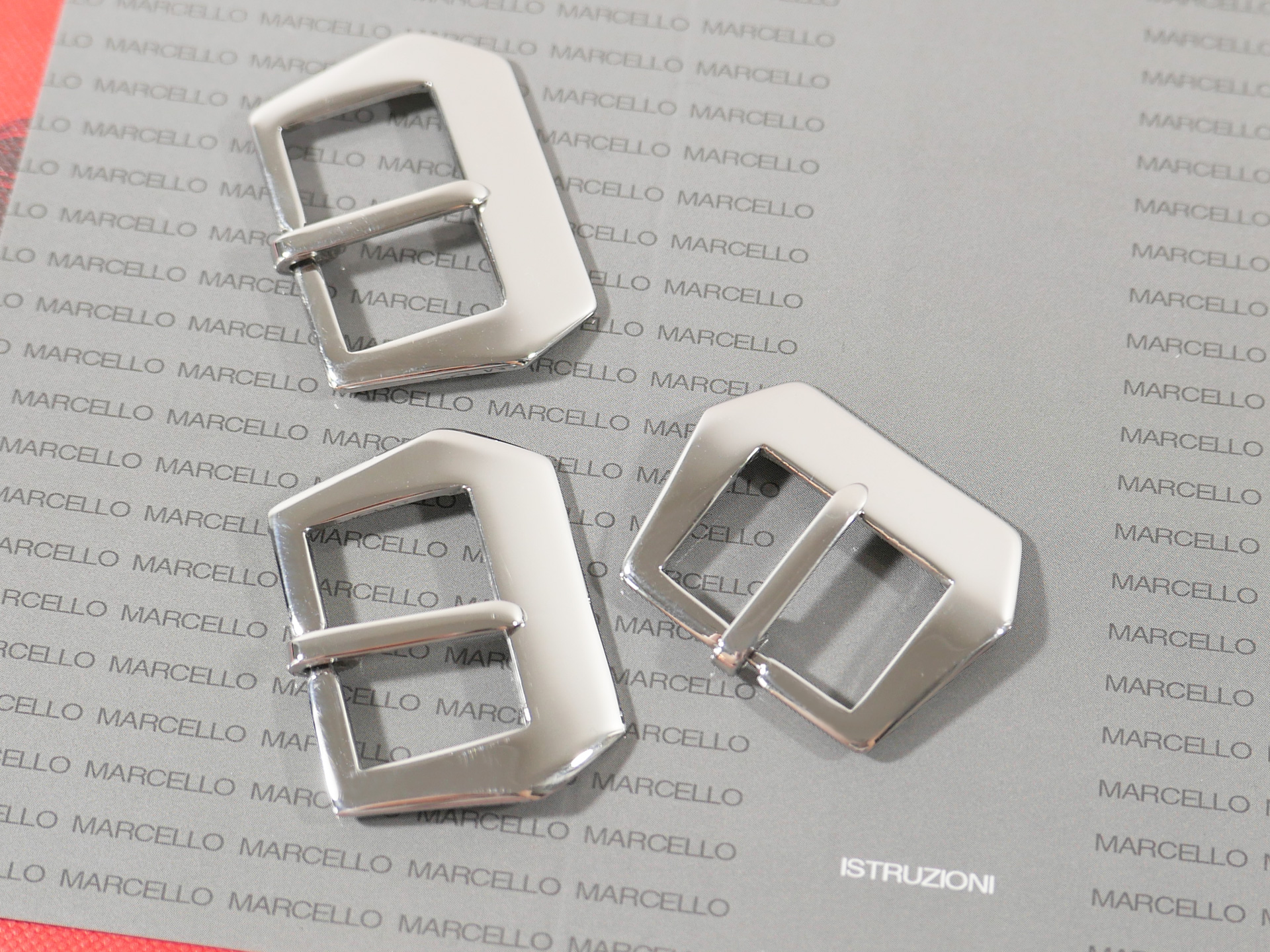 Polished Pre-V Panerai Pin Buckle for Panerai Strap