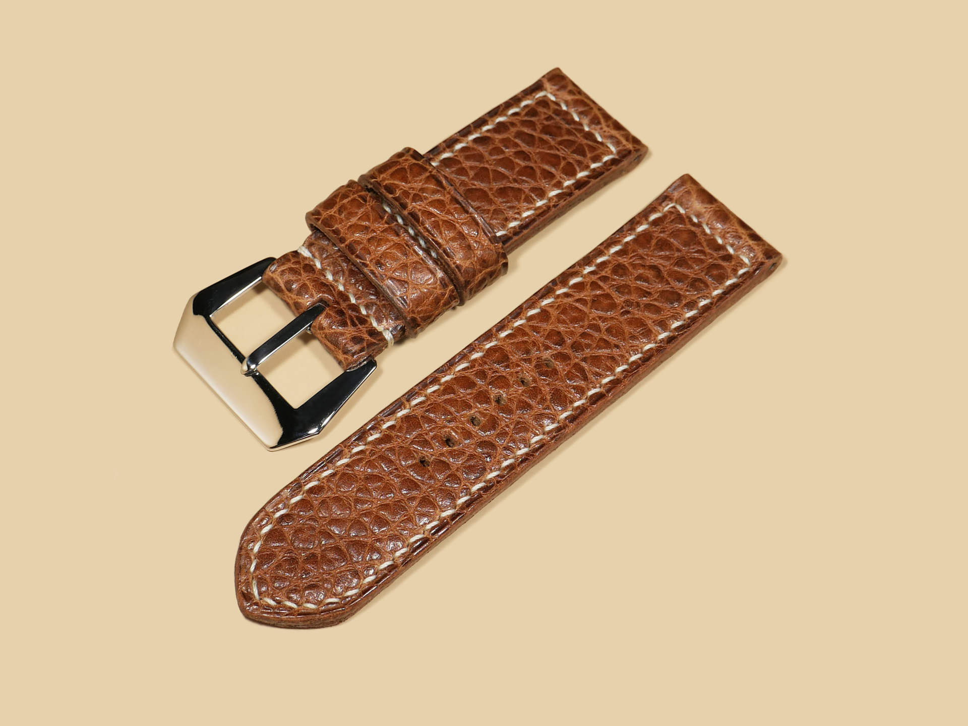 【セール】 Soft  Strap Panerai Brown 時計