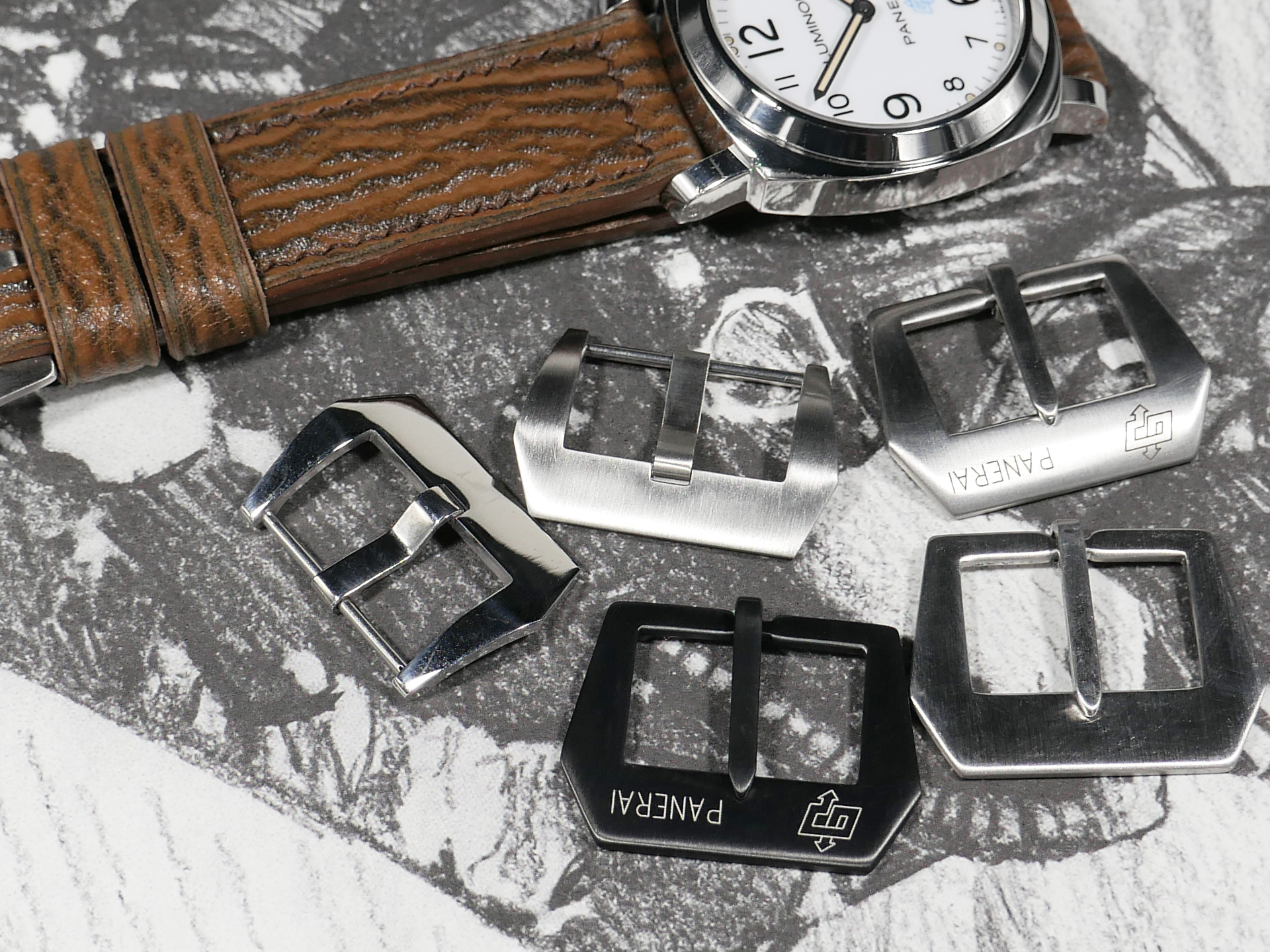 New Brown Panerai Shark Strap release