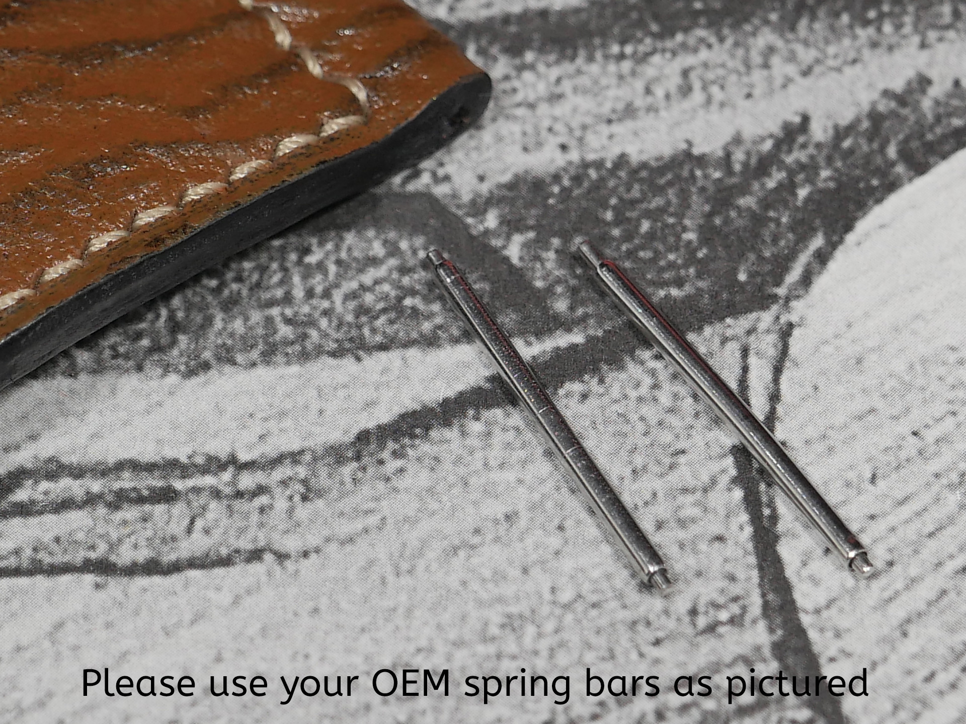 Panerai DUE with custom brown shark strap