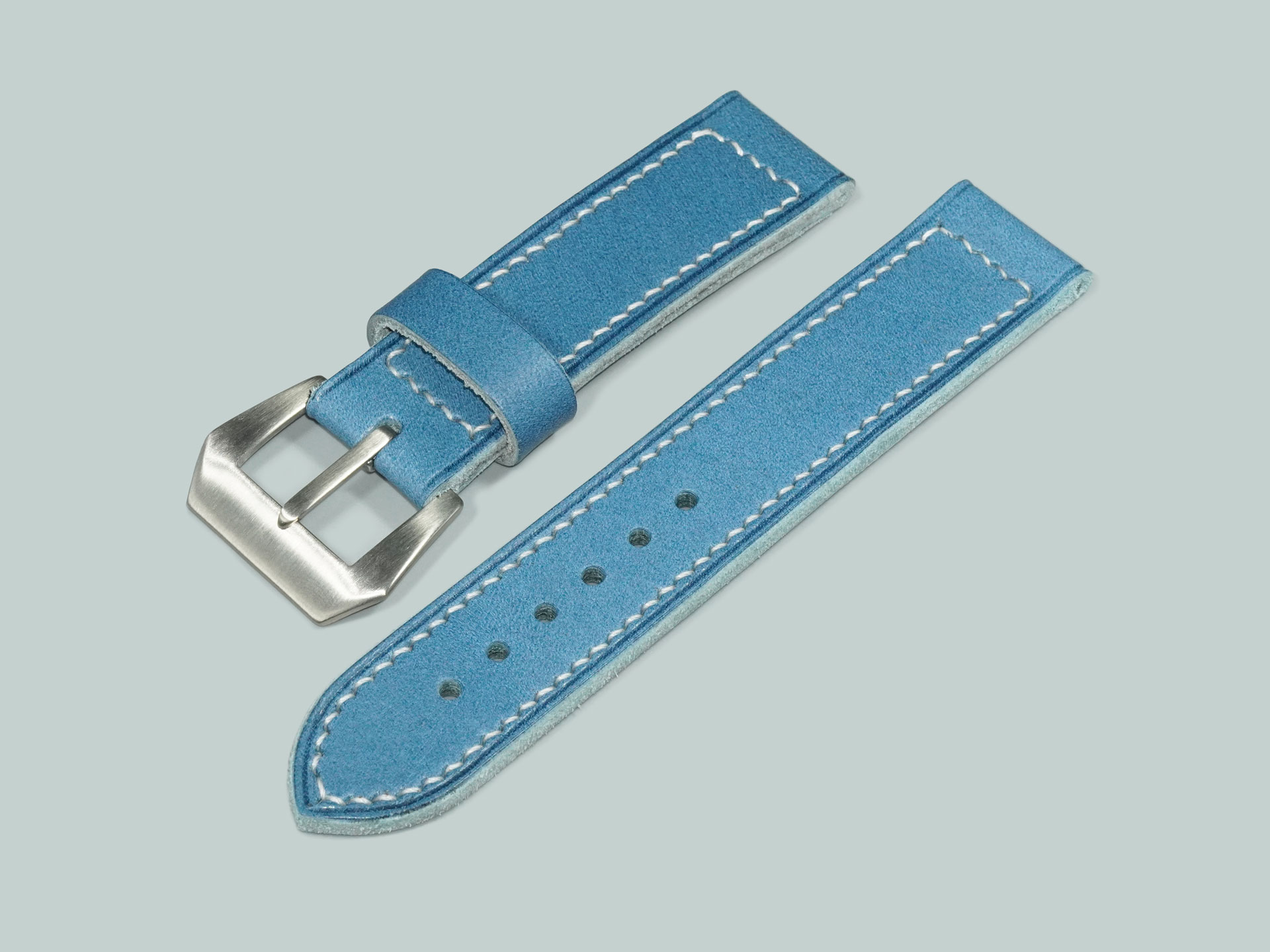 Panerai Luminor 44mm Strap 24/24 "Spring Blue" Pre-V