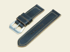Serious Black Panerai Luminor Strap handmade for PAM00372 47mm case