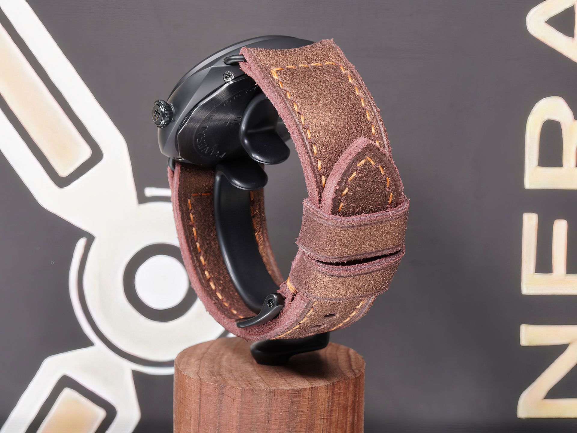 artisan-made strap for Ceramic Panerai PAM00292 watch