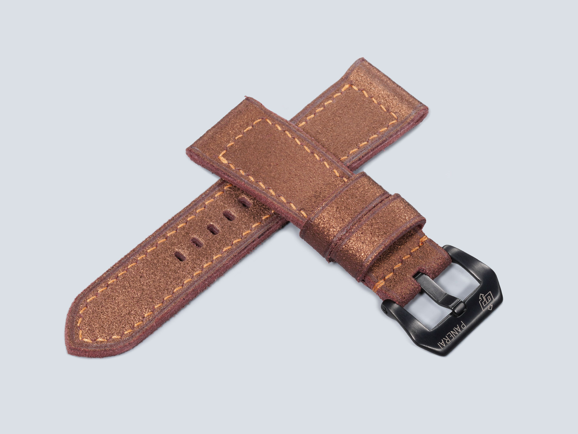 Unique Panerai Radiomir Strap in suede leather