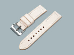 Light Tan Panerai 44mm Strap handcrafted 4.2mm thick Italian leather