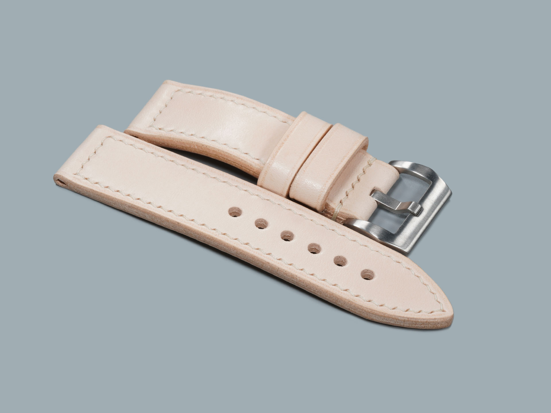 Thick 4.2mm Panerai 47mm strap by Marcello Straps