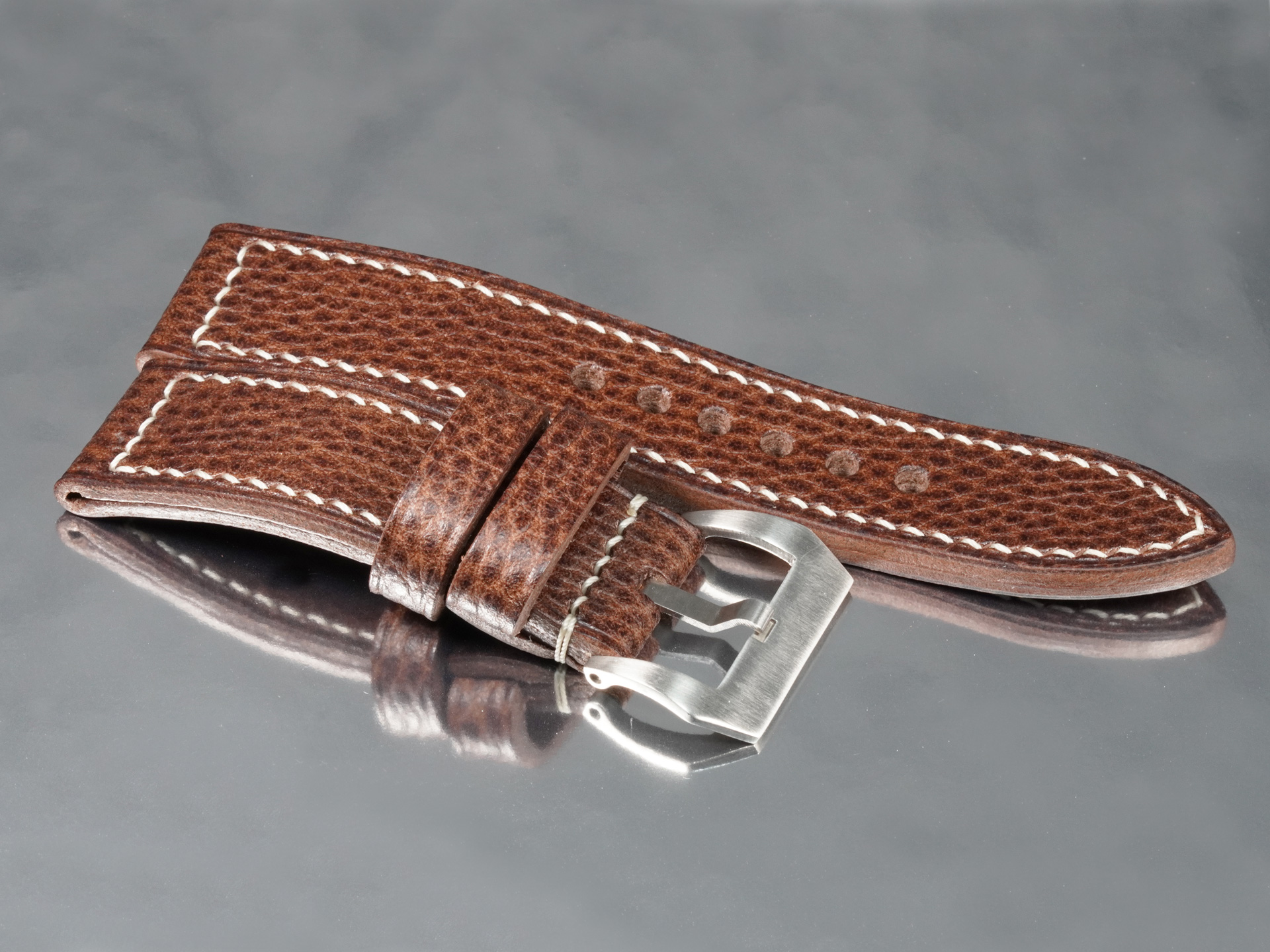 heavy-gauge-brown-panerai-strap-oem-style-screw-in-buckle